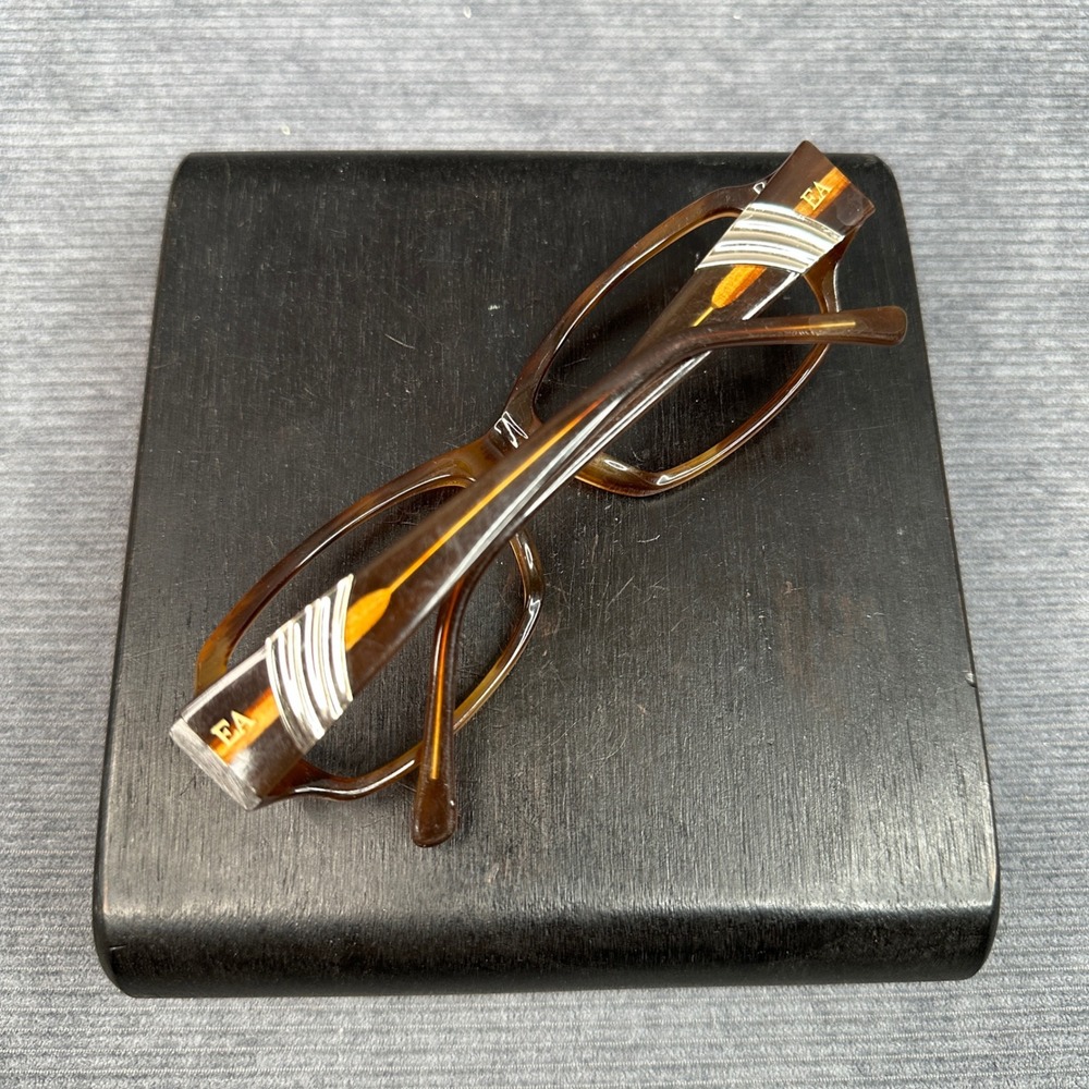 Elizabeth Arden EA 5168-1 Brown Tortoise Rectangular Y2K Eyeglasses Frames 54mm - Picture 7 of 14